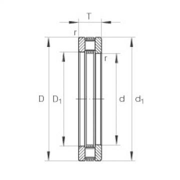 thrust ball images bearings 81106-TV INA