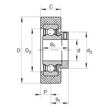 Bearing Original Brand RCSMB25/65-FA106  INA   