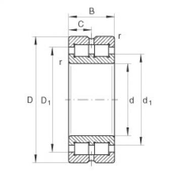 cylindrical bearing nomenclature SL014872 INA