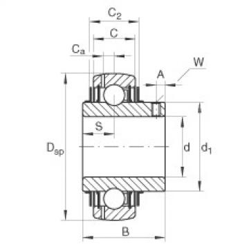 Bearing Original Brand GYE25-KRR-B-VA  INA   