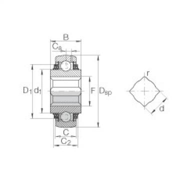 Bearing Original Brand GVK104-209-KTT-B-AS2/V  INA   