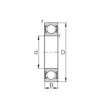 Bearing Original Brand R18-2RS  CYSD   