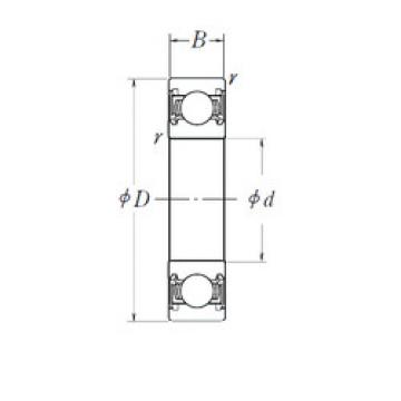 Bearing Original Brand HC6206DTA2  KBC   