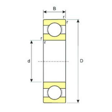 Bearing Original Brand MR117  ISB   