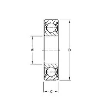 Bearing Original Brand R20-ZZ  CYSD   