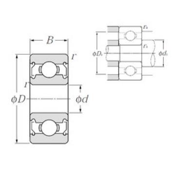 Bearing Original Brand R155ZZA  NTN   