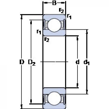 Bearing Original Brand W  6004-2RS1/VP311  SKF  