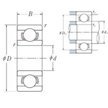 Bearing Original Brand MR  126  NSK  