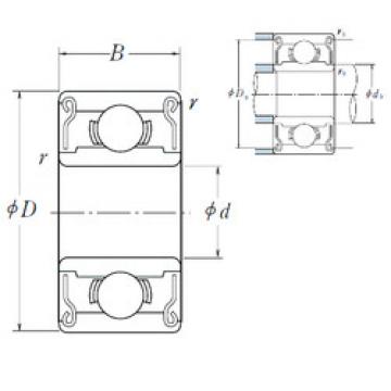 Bearing Original Brand MR  105  ZZ  NSK 