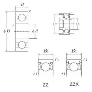 Bearing Original Brand W603ZZX  KOYO   