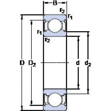 Bearing Original Brand W  6002-2Z  SKF  