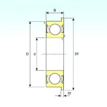 Bearing Original Brand MF106ZZ  ISB   