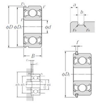 Bearing Original Brand SC6A04ZZNR  NTN   