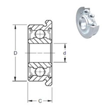 Bearing Original Brand MF104-2Z  ZEN   