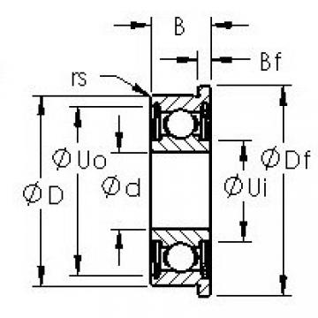 Bearing Original Brand SFR1ZZ  AST   