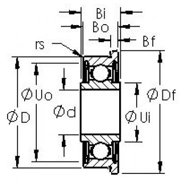 Bearing Original Brand SFRW166ZZ  AST   