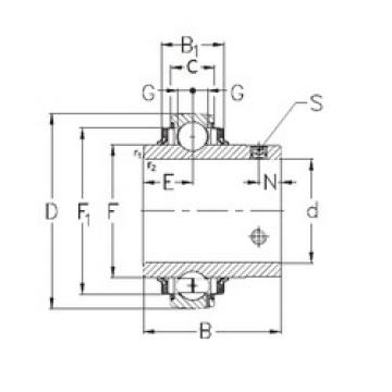 Bearing Original Brand GYE50-KRRB  NKE   