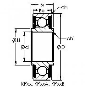 Bearing Original Brand KP16A  AST   