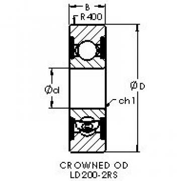 Bearing Original Brand LD201-2RS  AST   