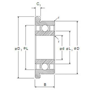 Bearing Original Brand LF-1060  NMB   