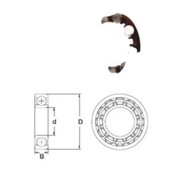 Bearing Original Brand P6204-SB  ZEN   