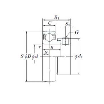 Bearing Original Brand SA202  KOYO   