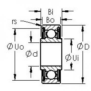 Bearing Original Brand SRW168ZZ  AST   