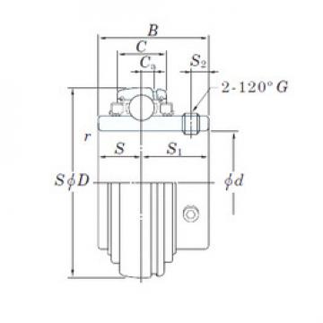 Bearing Original Brand UC207-21L3  KOYO   