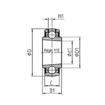 Bearing Original Brand UK205  SNR   