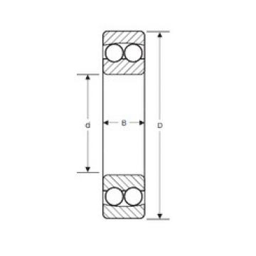 Self-Aligning Ball Bearings 10418 M SIGMA