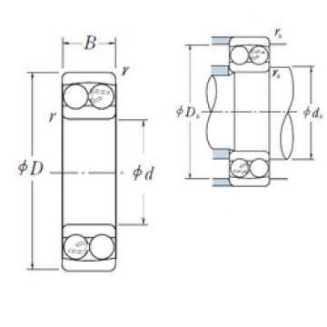 Self-Aligning Ball Bearings 1210 NSK