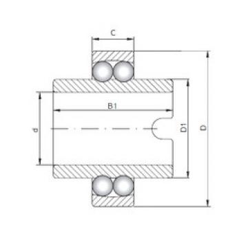 Self-Aligning Ball Bearings 11207 CX