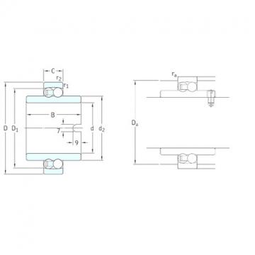 Self-Aligning Ball Bearings 11208TN9 SKF