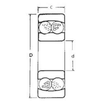 Self-Aligning Ball Bearings 2208 FBJ