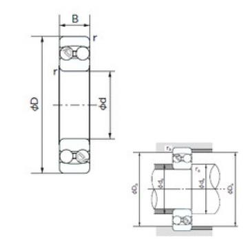 Self-Aligning Ball Bearings 1316 NACHI