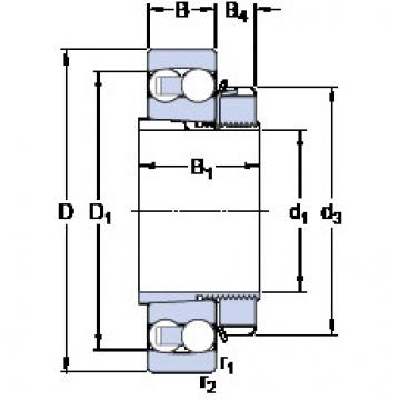 Self-Aligning Ball Bearings 1217 K + H 217 SKF