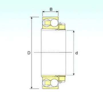 Self-Aligning Ball Bearings 1309 KTN9+H309 ISB