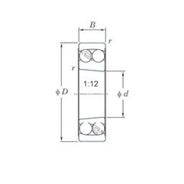 Self-Aligning Ball Bearings 1206K KOYO