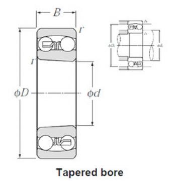 Self-Aligning Ball Bearings 1204SK NTN