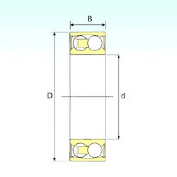 Self-Aligning Ball Bearings 2205-2RSTN9 ISB