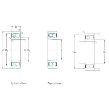 Self-Aligning Ball Bearings 2212E-2RS1KTN9 SKF