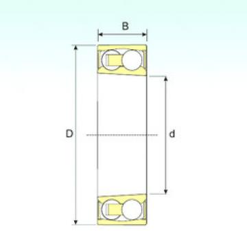 Self-Aligning Ball Bearings 2211-2RSKTN9 ISB