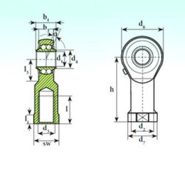 Self-Aligning Ball Bearings TSF 16 BB ISB