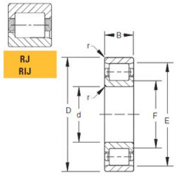 Cylindrical Roller Bearings 120RJ30 Timken