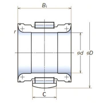 Cylindrical Roller Bearings 140RNPH2302 NSK