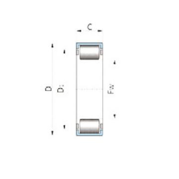 Cylindrical Roller Bearings DB68126 TORRINGTON