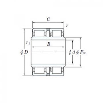 Cylindrical Roller Bearings 20DC20170 KOYO