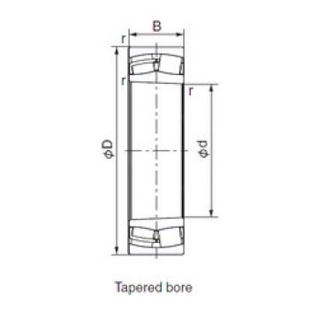 Cylindrical Roller Bearings 23022EK NACHI