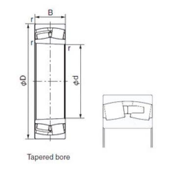 Cylindrical Roller Bearings 22330EK NACHI