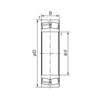 Cylindrical Roller Bearings 21309E NACHI